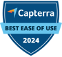 Capterra Best Ease of Use 2024