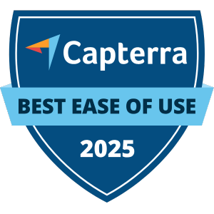 Capterra Best Ease of Use 2025