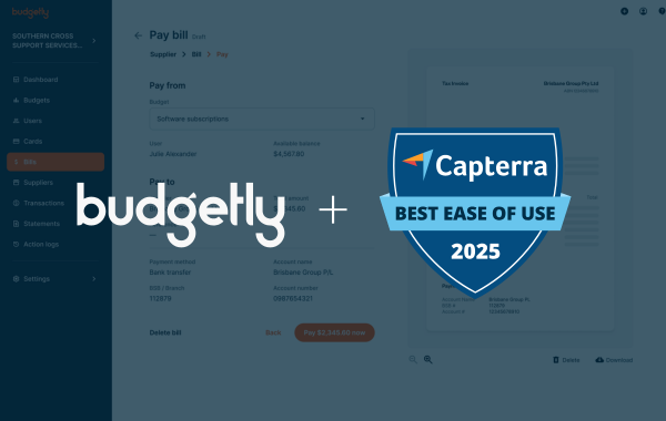 Best Ease of Use – Spend Management (Capterra) 2025