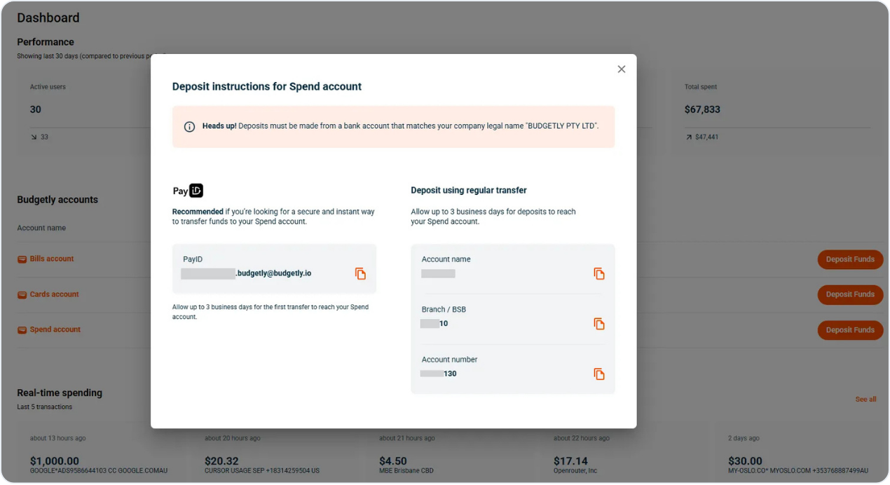 Step 1 - Open accounts