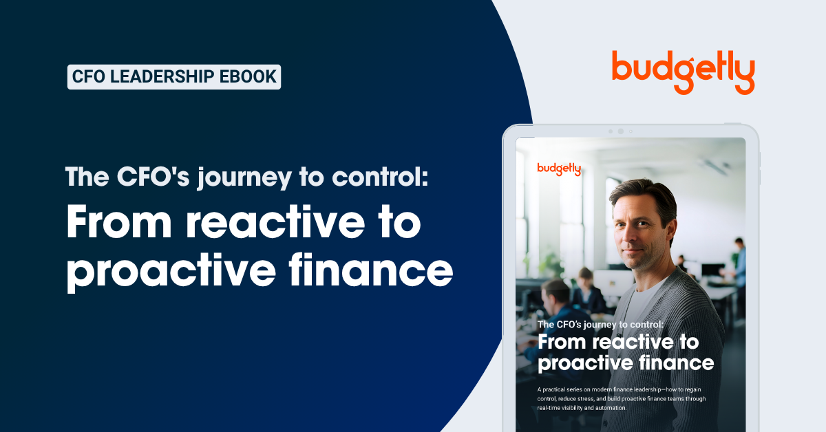 The CFO's journey to control: From reactive to proactive finance