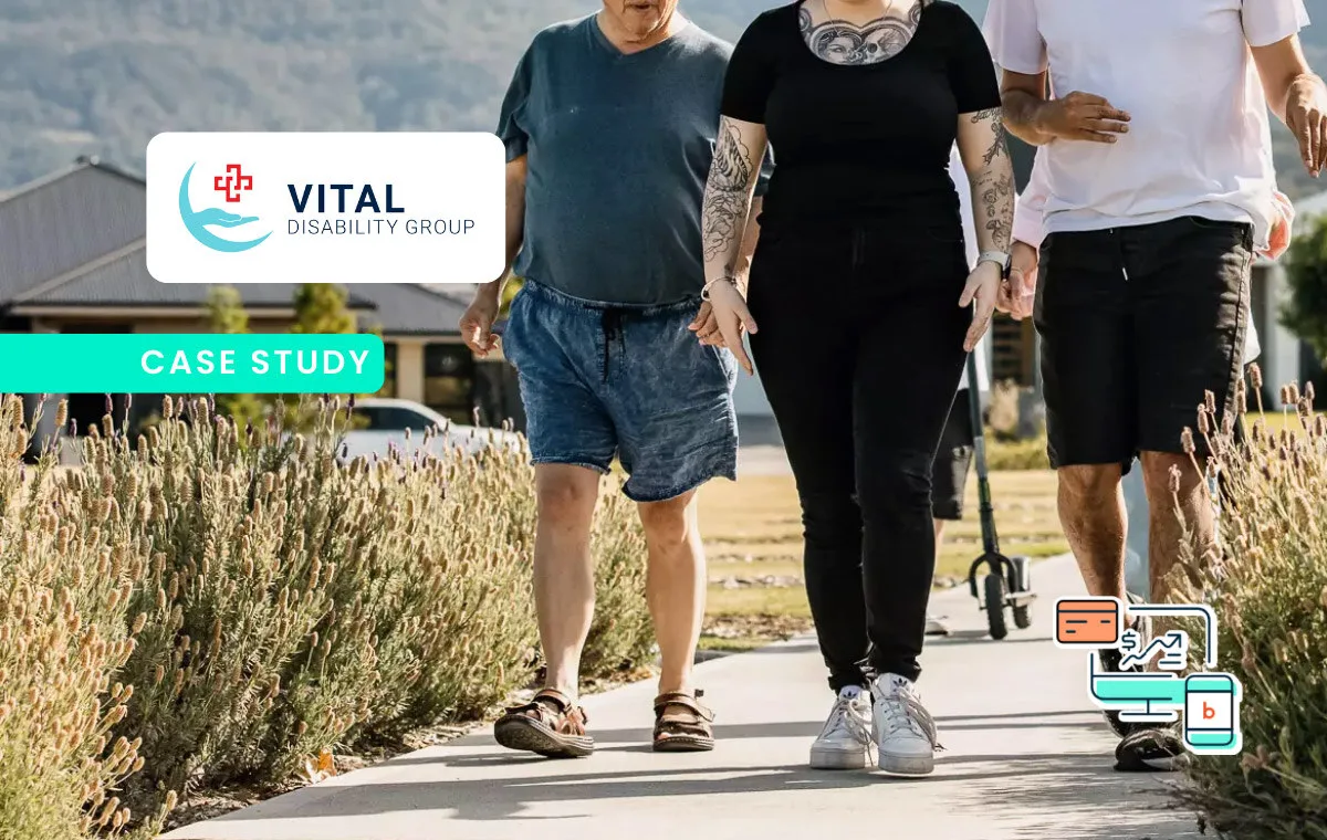 NDIS provider Vital Care Disability eliminates lost receipts & gains unique participant insight