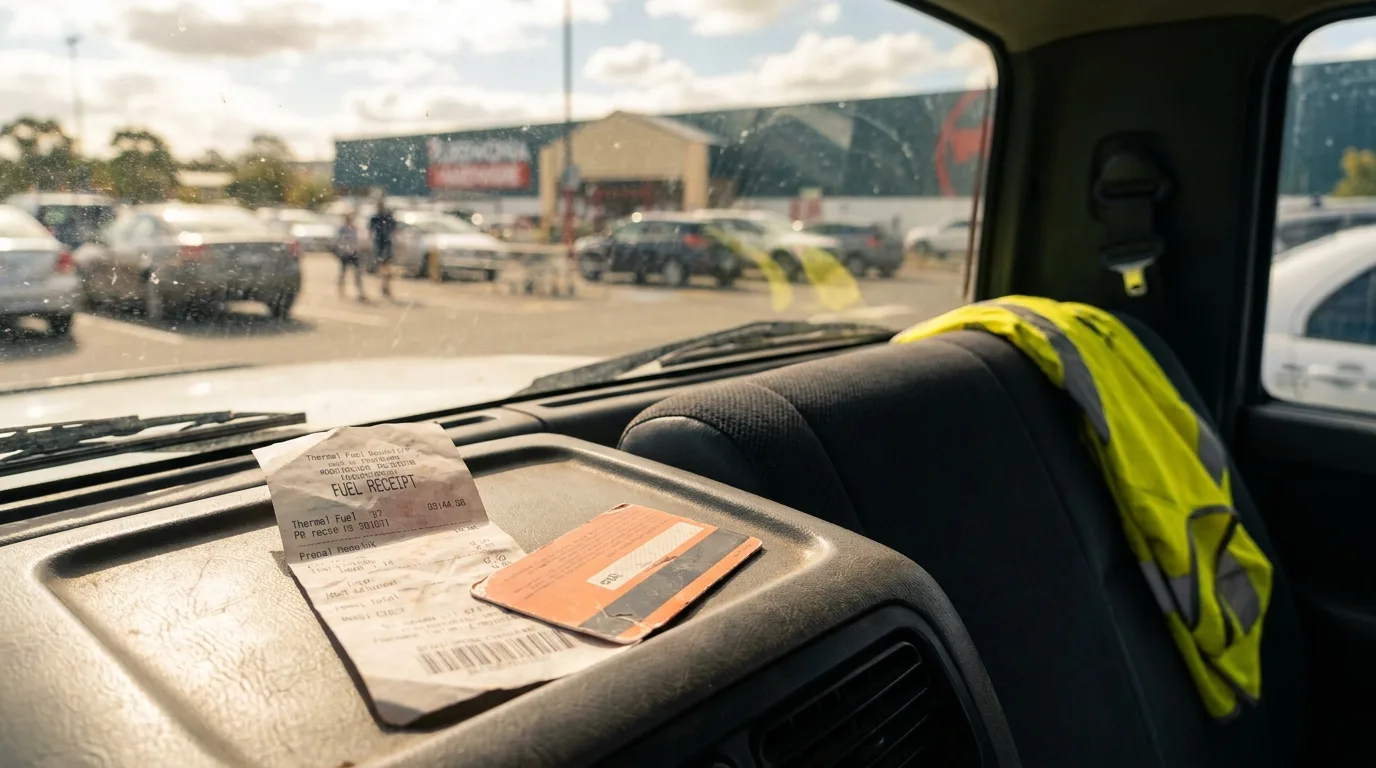 Tracking fuel and materials costs on construction sites