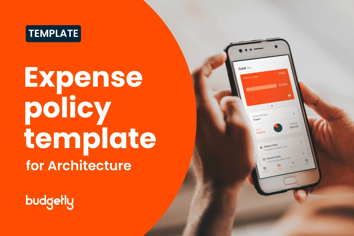 Expense Policy Template for Architecture industry | Budgetly