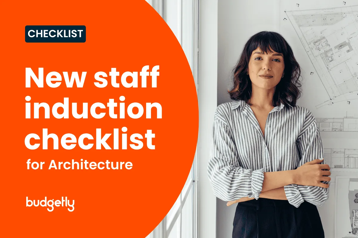 Free Staff Induction Checklist for Architecture industry | Budgetly