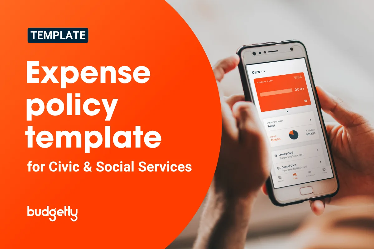 Expense Policy Template for Civic & Social Services industry | Budgetly