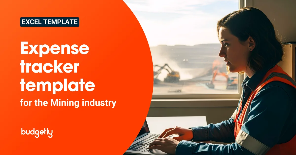 Expense Tracker Template for Mining industry | Budgetly