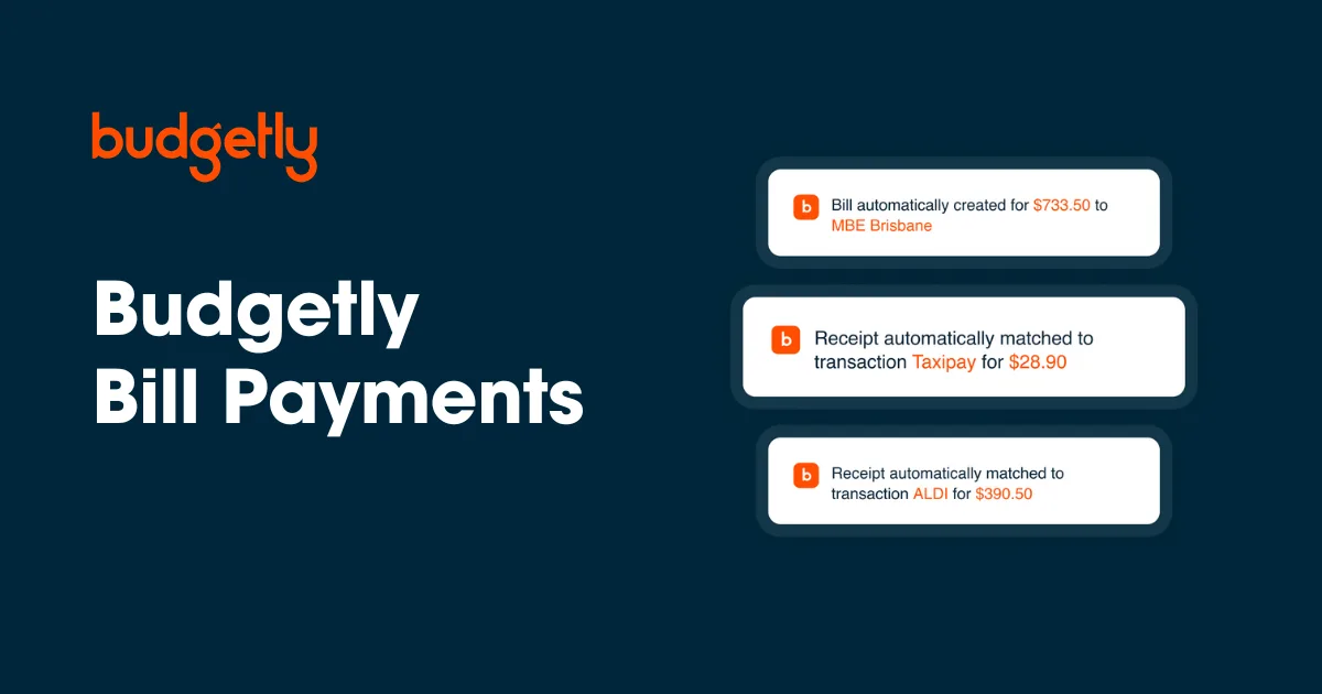 Budgetly Bill Payments product demo