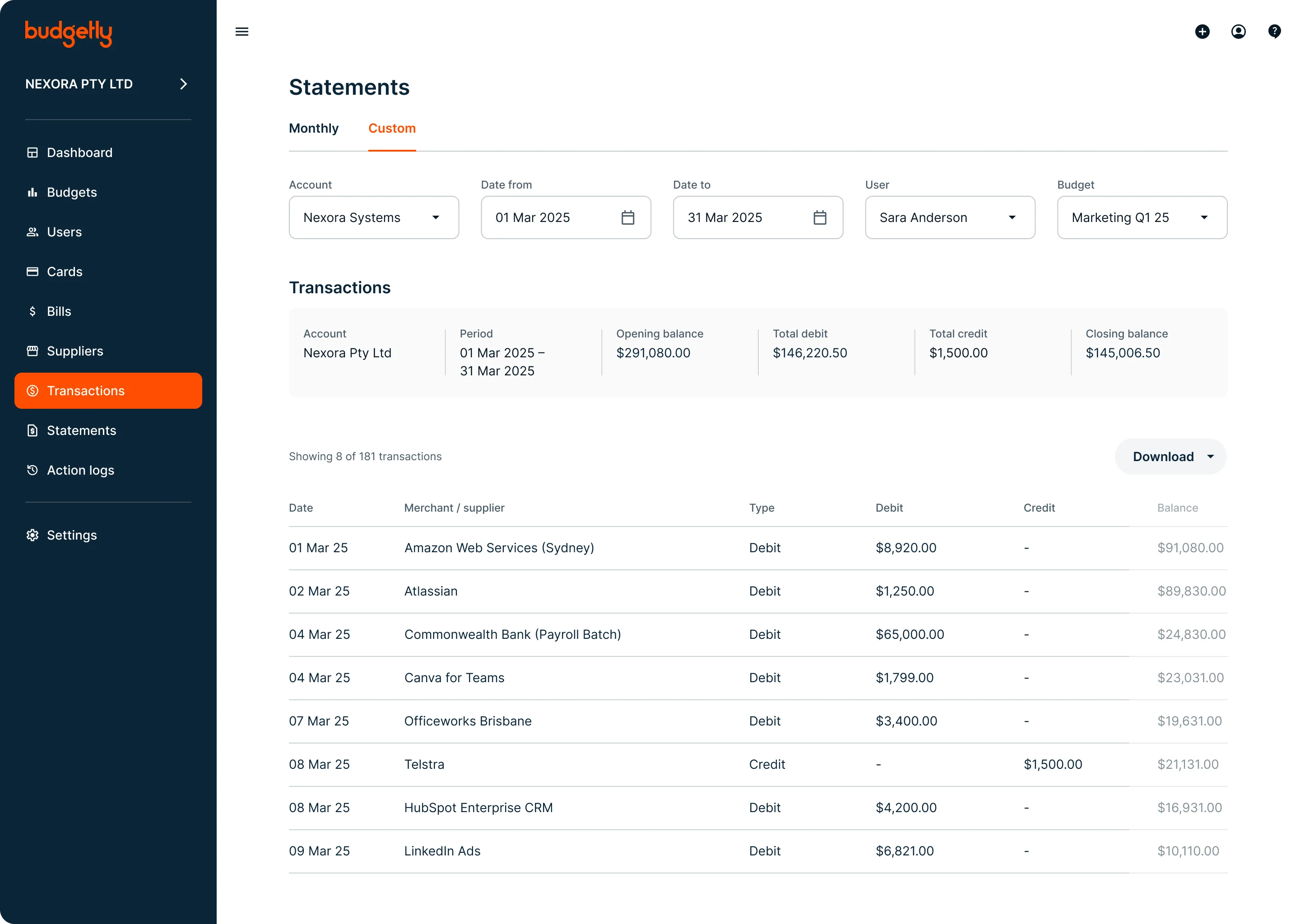Budgetly-Dash-StatementsCustomFilter