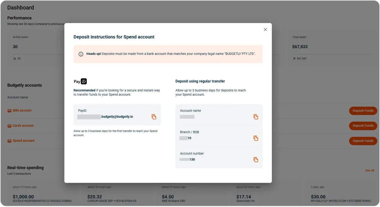 Step 1 - Open accounts