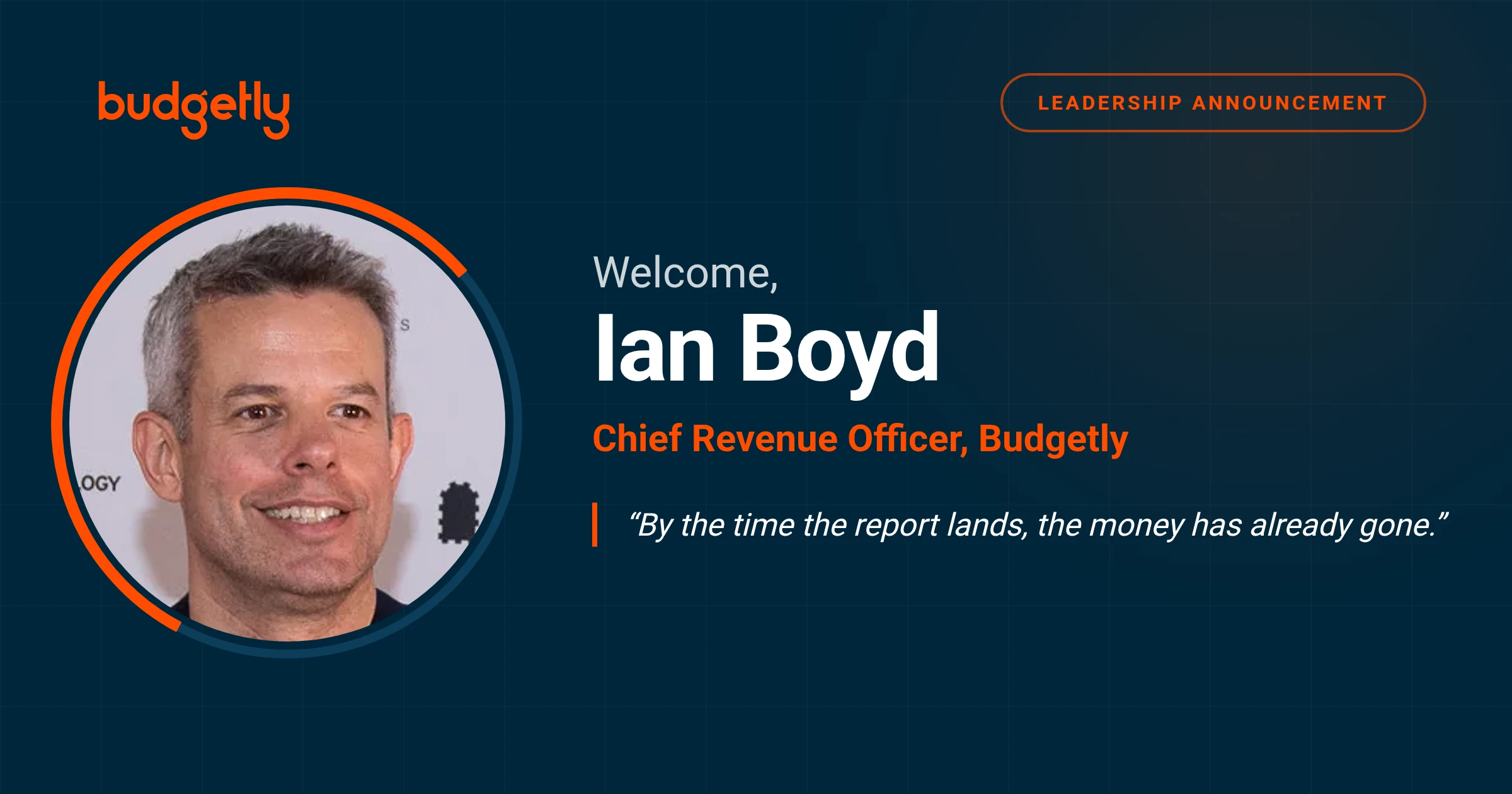 Former Xero executive Ian Boyd joins Budgetly as Chief Revenue Officer