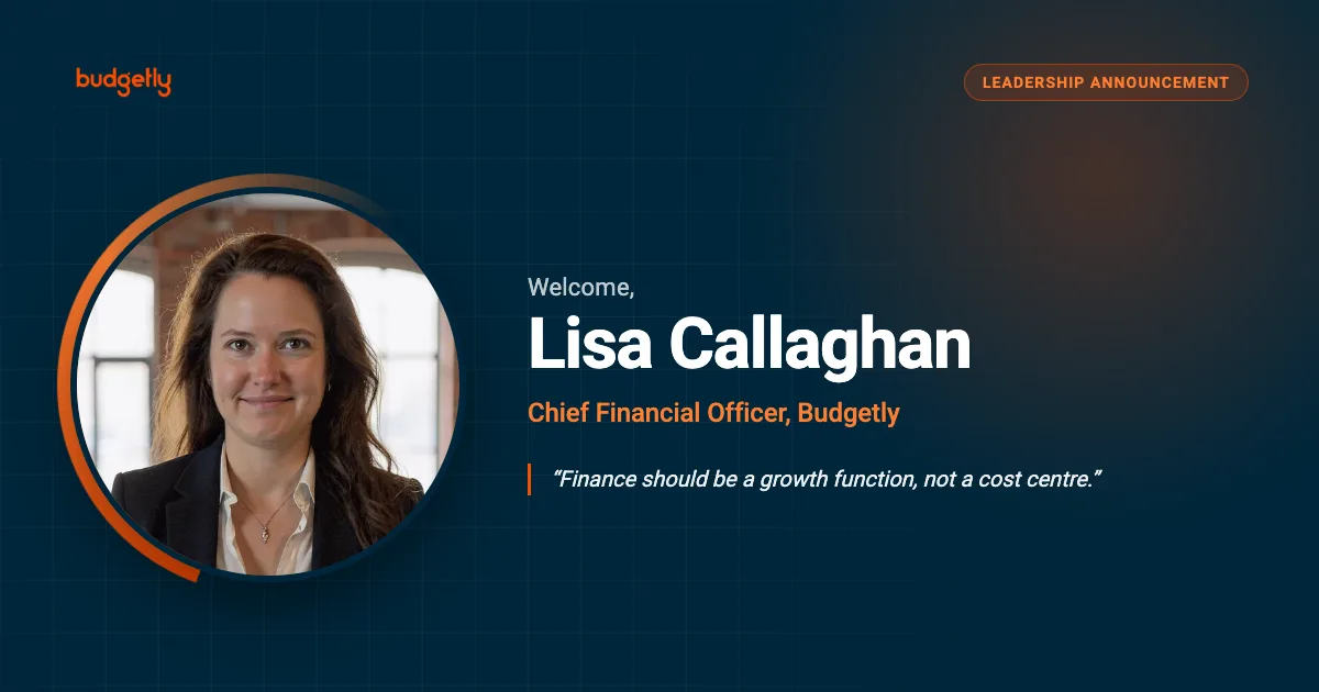 Budgetly appoints Lisa Callaghan as Chief Financial Officer