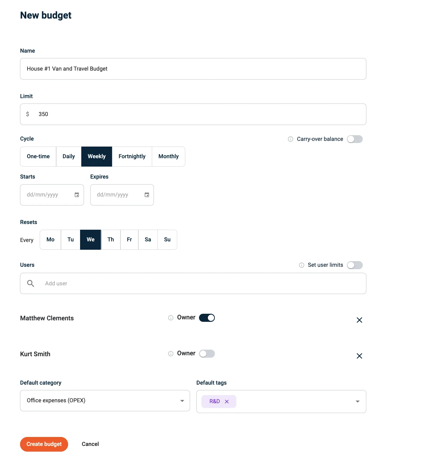 Budgetly customer review on Capterra