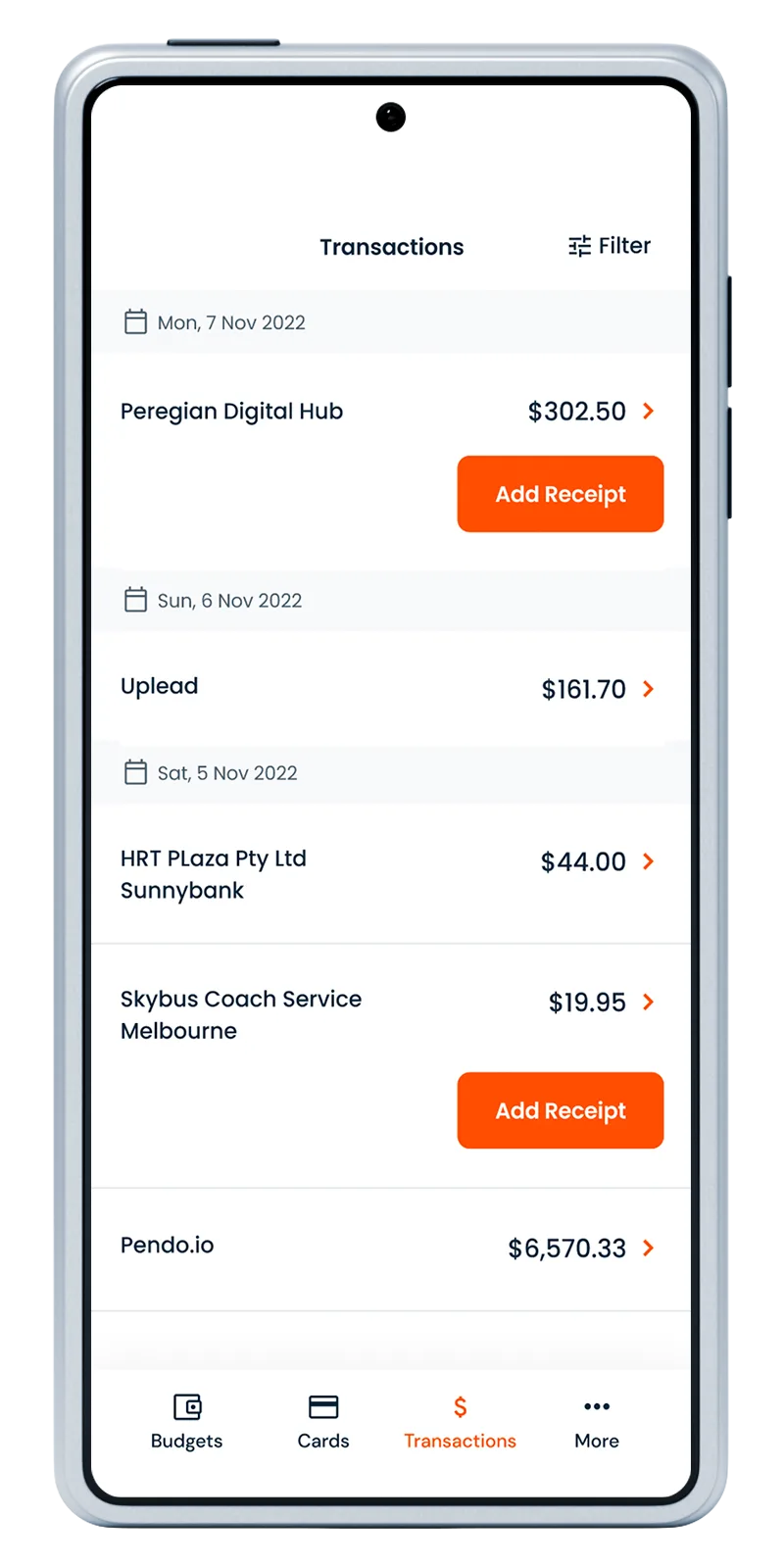 Budgetly customer review on Capterra