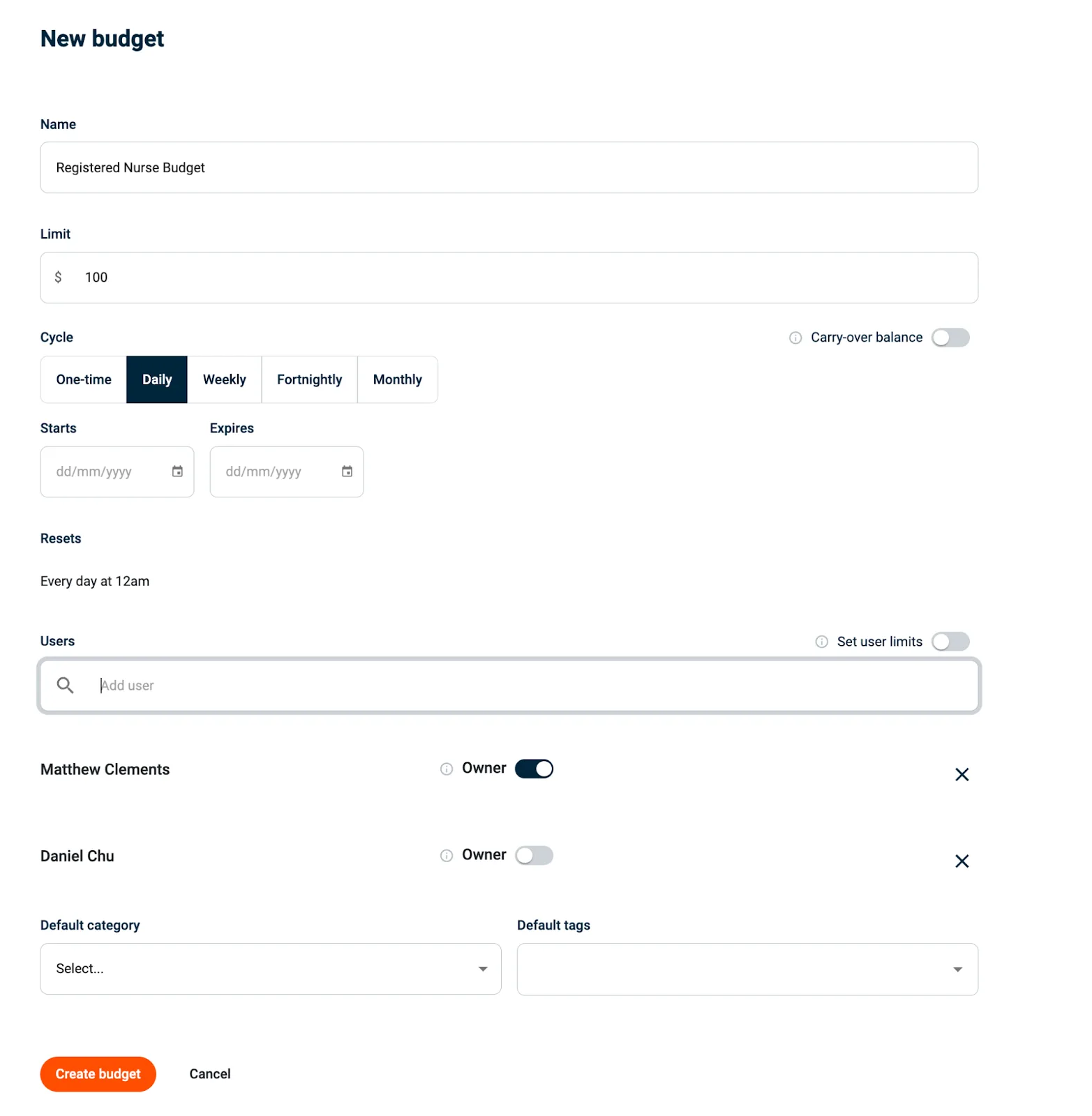 Budgetly customer review on Capterra